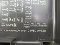 2015-2018 Kia Sedona Fusebox Fuse Box Panel Relay Module P/N:91950-A9320 Fits Fits 2015 2016 2017 2018 OEM Used Auto Parts -