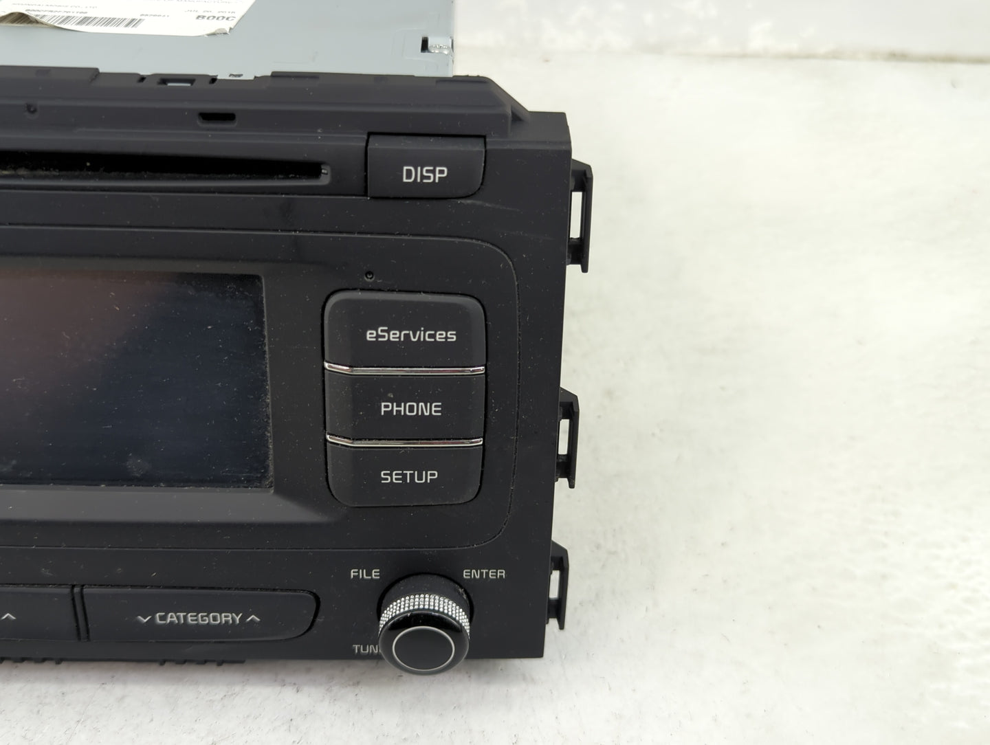 2015-2016 Kia Sedona Radio AM FM Cd Player Receiver Replacement P/N:96160-A9000WAC 1U961 S8000 Fits Fits 2015 2016 OEM Used 