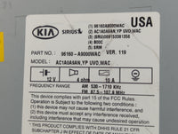 2015-2016 Kia Sedona Radio AM FM Cd Player Receiver Replacement P/N:96160-A9000WAC 1U961 S8000 Fits Fits 2015 2016 OEM Used 