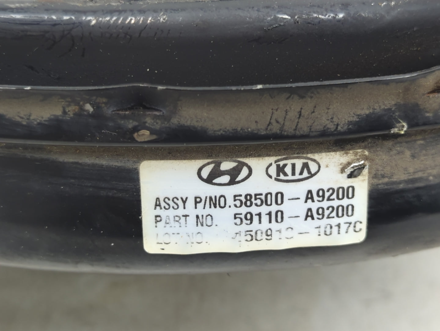 2015-2020 Kia Sedona Power Brake Booster Oem 1450655 - Oemusedautoparts1.com