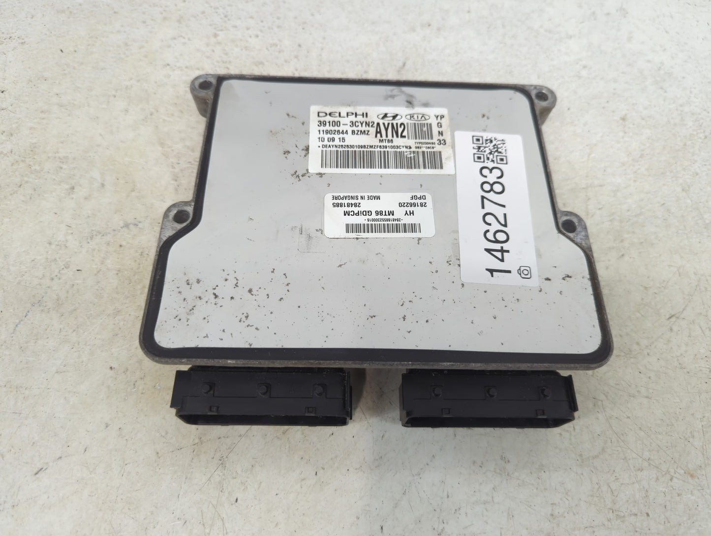 2016 Kia Sedona PCM Engine Control Computer ECU ECM PCU OEM P/N:39100-3CYN2 AYN2 Fits OEM Used Auto Parts - Oemusedautoparts