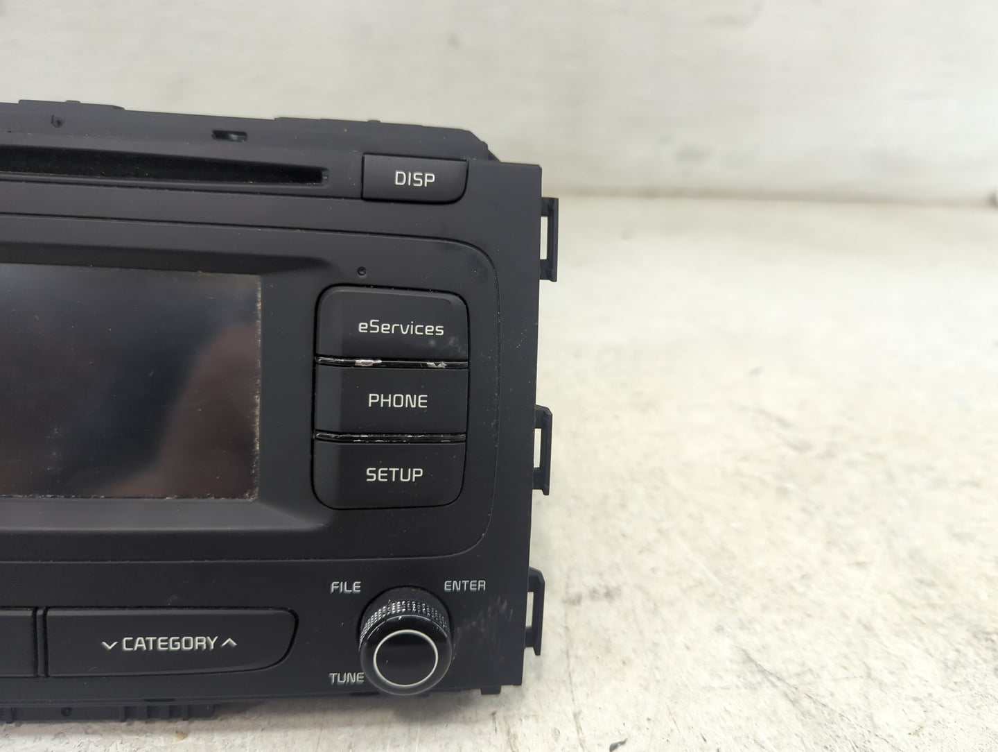 2015-2016 Kia Sedona Radio AM FM Cd Player Receiver Replacement P/N:96160-A9000WAC AC1A09AN,YP UVO,WAC Fits Fits 2015 2016 O