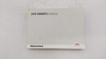 compare product 2016 Kia Sedona Owners Manual Book Guide OEM Used Auto Parts