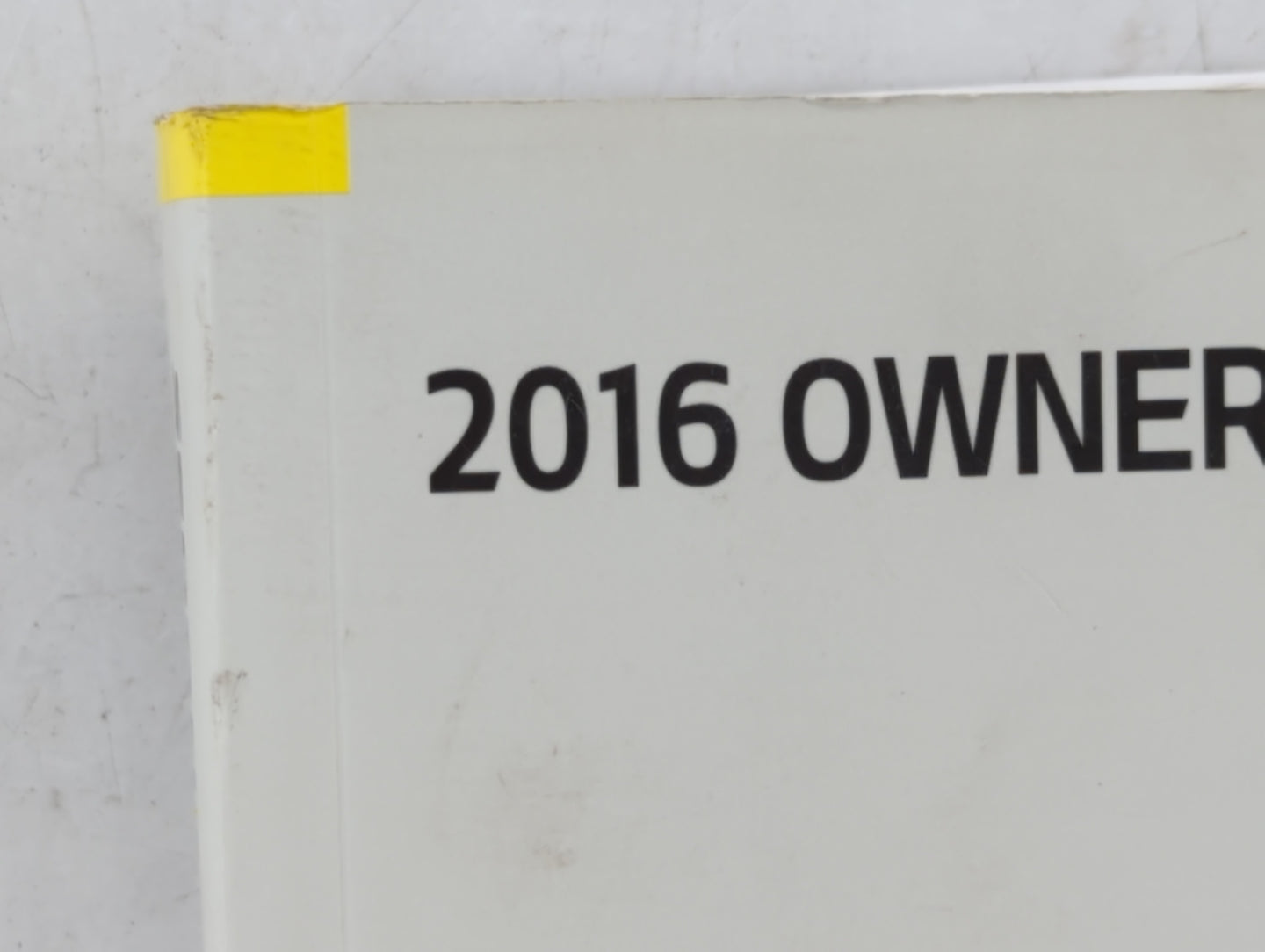 2016 Kia Sedona Owners Manual Book Guide P/N:GA9O-EU53A OEM Used Auto Parts - Oemusedautoparts1.com