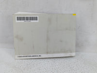 2016 Kia Sedona Owners Manual Book Guide P/N:GA9O-EU53A OEM Used Auto Parts - Oemusedautoparts1.com