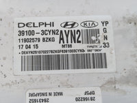 2016 Kia Sedona PCM Engine Control Computer ECU ECM PCU OEM P/N:39100-3CYN2 Fits OEM Used Auto Parts - Oemusedautoparts1.com