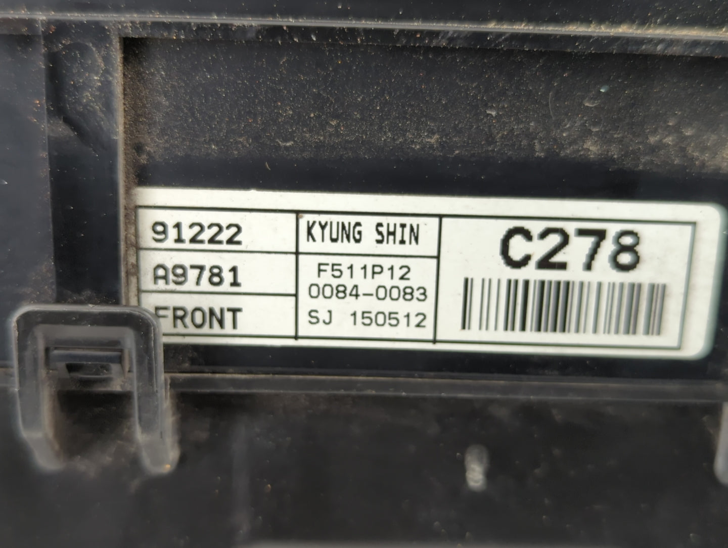 2015-2018 Kia Sedona Fusebox Fuse Box Panel Relay Module P/N:91950-A9320 91222 A9781 Fits Fits 2015 2016 2017 2018 OEM Used 