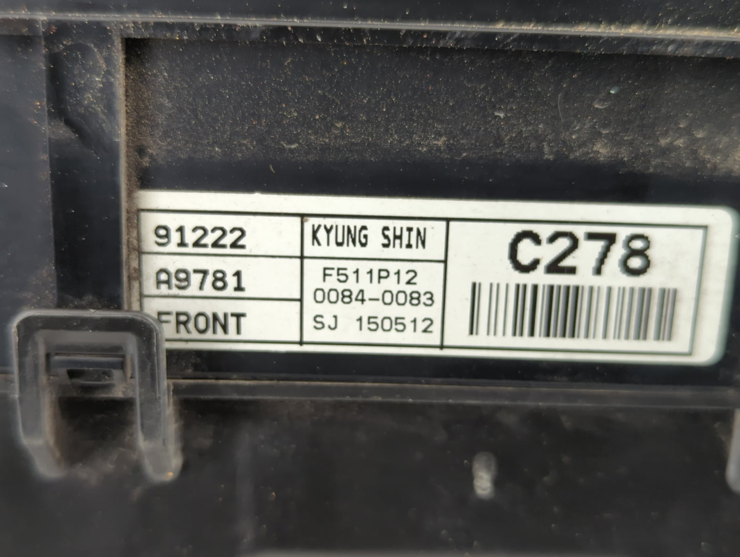 2015-2018 Kia Sedona Fusebox Fuse Box Panel Relay Module P/N:91950-A9320 91222 A9781 Fits Fits 2015 2016 2017 2018 OEM Used 