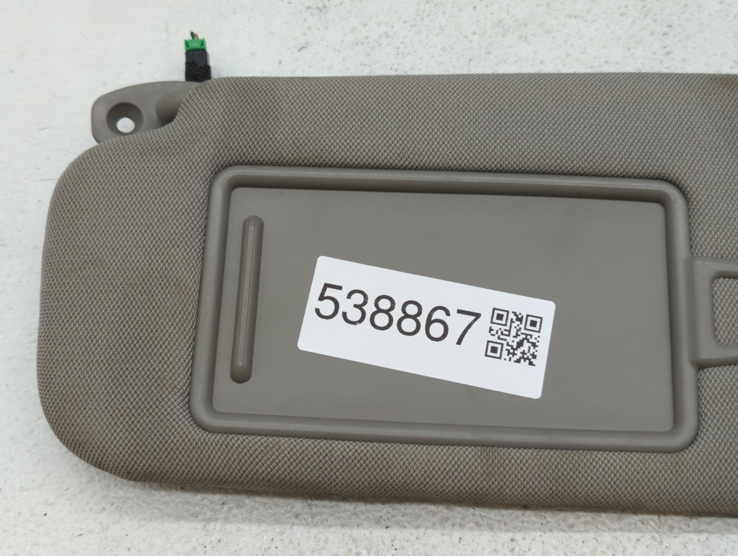 2015-2020 Kia Sedona Sun Visor Shade Replacement Driver Left Mirror Fits Fits 2015 2016 2017 2018 2019 2020 OEM Used Auto Pa