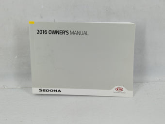 compare product 2016 Kia Sedona Owners Manual Book Guide P/N:GA90 EU59E OEM Used Auto Parts