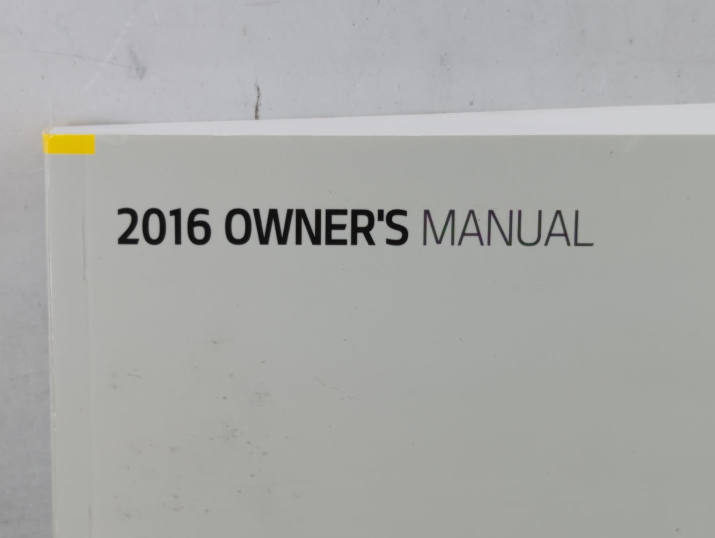 2016 Kia Sedona Owners Manual Book Guide P/N:GA90 EU59E OEM Used Auto Parts - Oemusedautoparts1.com