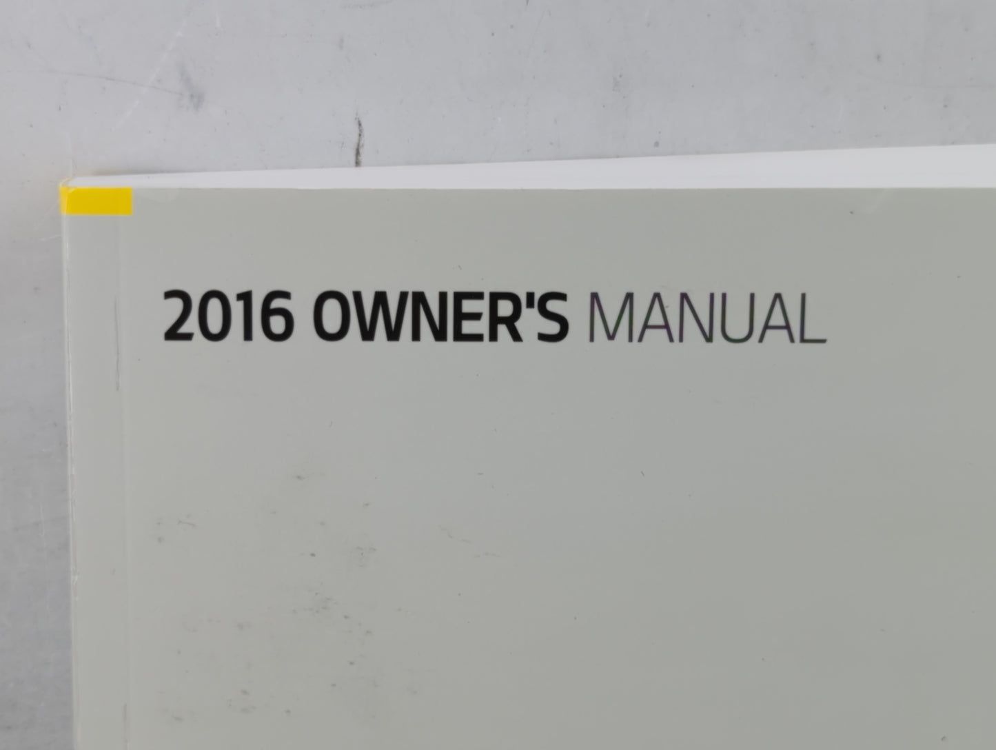 2016 Kia Sedona Owners Manual Book Guide P/N:GA90 EU59E OEM Used Auto Parts - Oemusedautoparts1.com