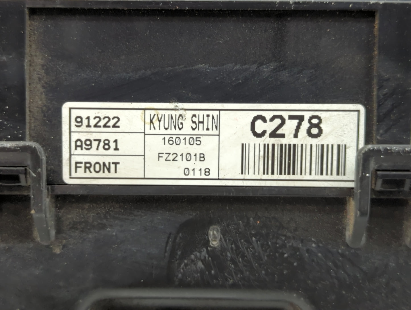 2015-2018 Kia Sedona Fusebox Fuse Box Panel Relay Module P/N:91222 A9781 Fits Fits 2015 2016 2017 2018 OEM Used Auto Parts -