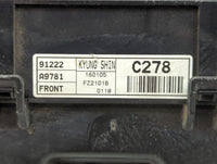 2015-2018 Kia Sedona Fusebox Fuse Box Panel Relay Module P/N:91222 A9781 Fits Fits 2015 2016 2017 2018 OEM Used Auto Parts -