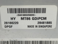 2016 Kia Sedona PCM Engine Control Computer ECU ECM PCU OEM P/N:28481885 28166220 Fits OEM Used Auto Parts - Oemusedautopart