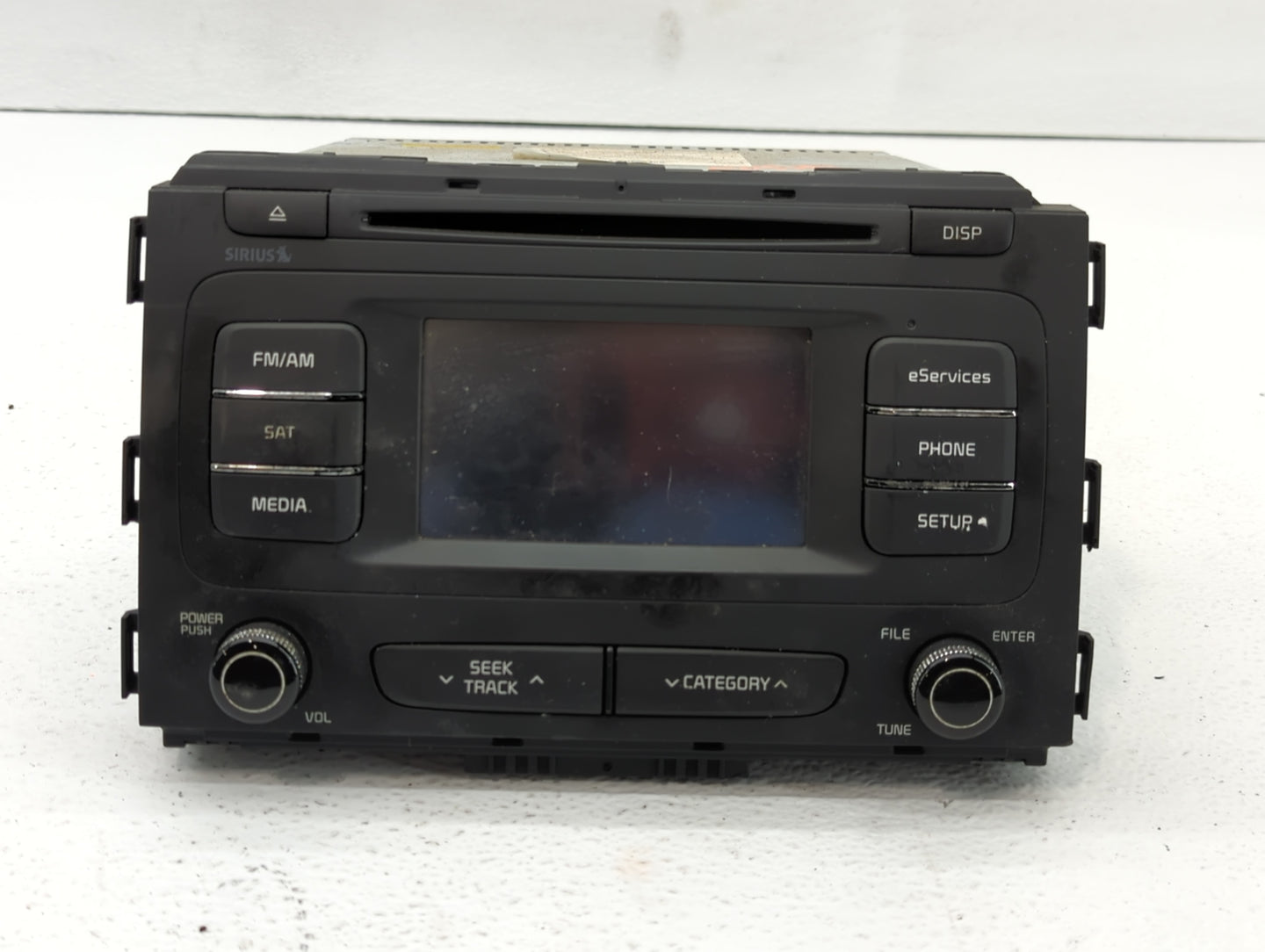 2015-2016 Kia Sedona Radio AM FM Cd Player Receiver Replacement P/N:96160-A9000WAC Fits Fits 2015 2016 OEM Used Auto Parts -