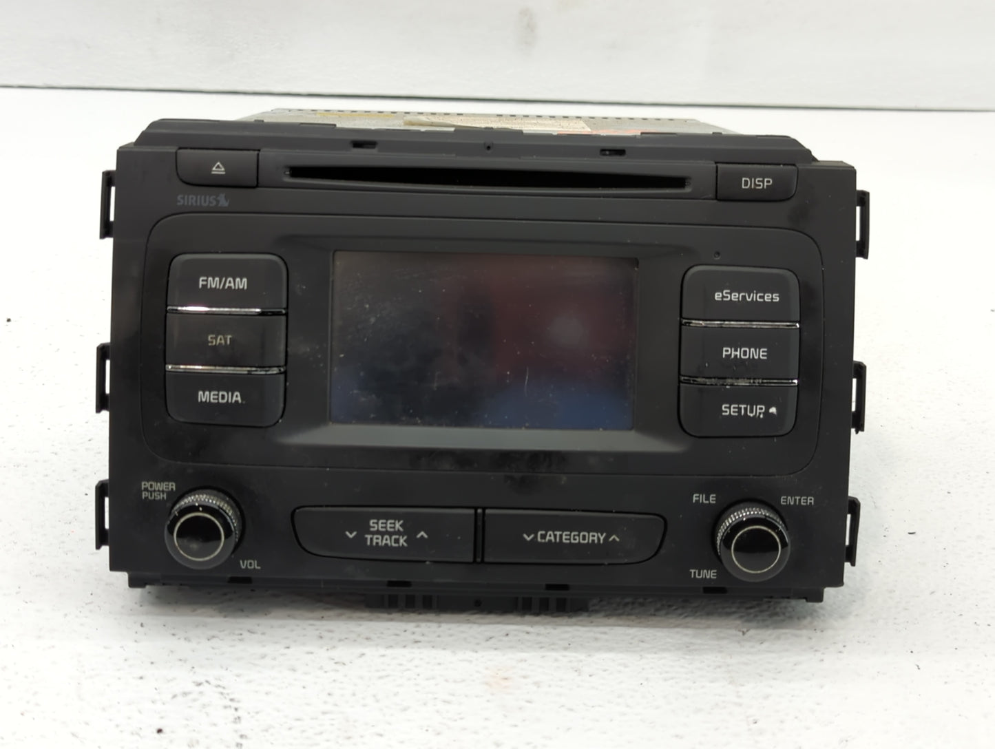 2015-2016 Kia Sedona Radio AM FM Cd Player Receiver Replacement P/N:96160-A9000WAC Fits Fits 2015 2016 OEM Used Auto Parts -