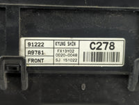 2015-2018 Kia Sedona Fusebox Fuse Box Panel Relay Module P/N:C278 9122 A9781 Fits Fits 2015 2016 2017 2018 OEM Used Auto Par
