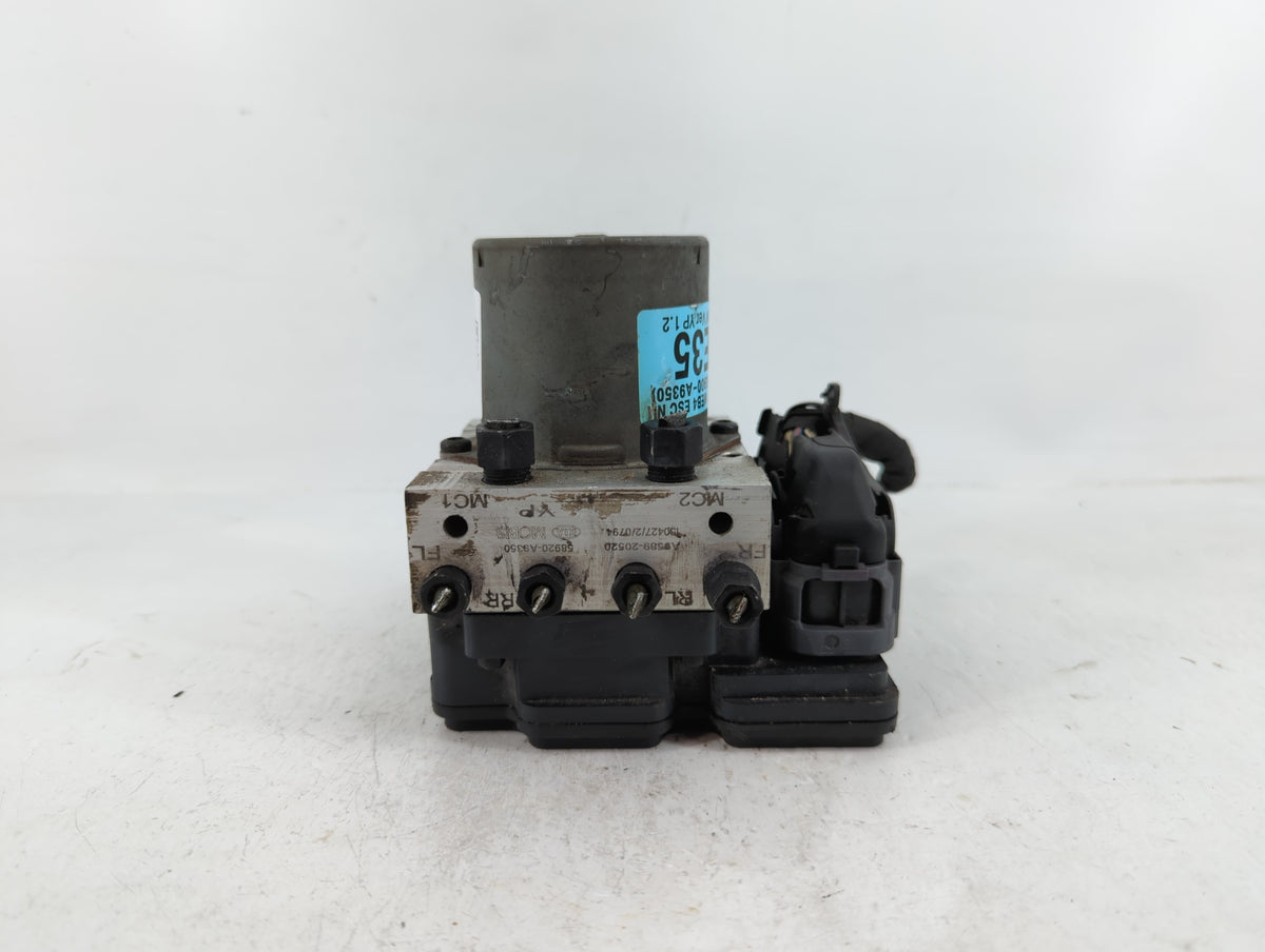2015-2018 Kia Sedona Anti-Lock Brake ABS Pump Module Actuator OEM P/N:A9589-20520 58920-A9350 Fits Fits 2015 2016 2017 2018 