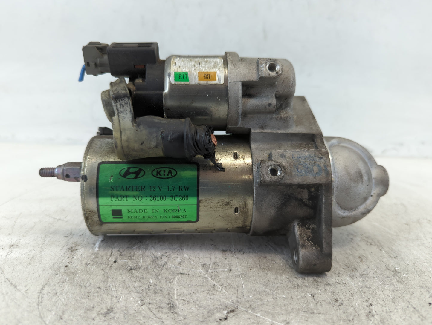 2015-2016 Kia Sedona Car Starter Motor Solenoid OEM P/N:36100-3C260 Fits Fits 2012 2013 2014 2015 2016 OEM Used Auto Parts -