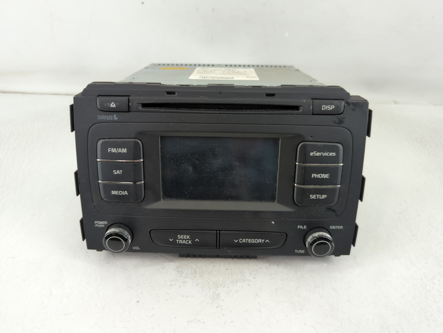 2015-2016 Kia Sedona Radio AM FM Cd Player Receiver Replacement P/N:96160-A9000WAC Fits Fits 2015 2016 OEM Used Auto Parts -