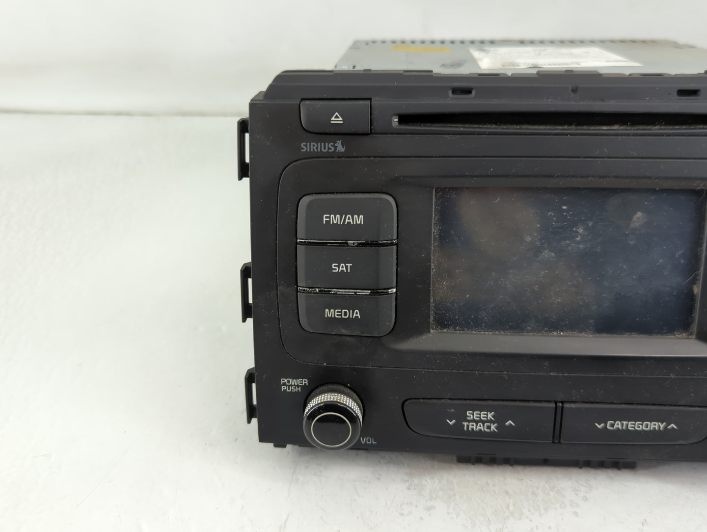 2015-2016 Kia Sedona Radio AM FM Cd Player Receiver Replacement P/N:96160A9000WAC Fits Fits 2015 2016 OEM Used Auto Parts - 