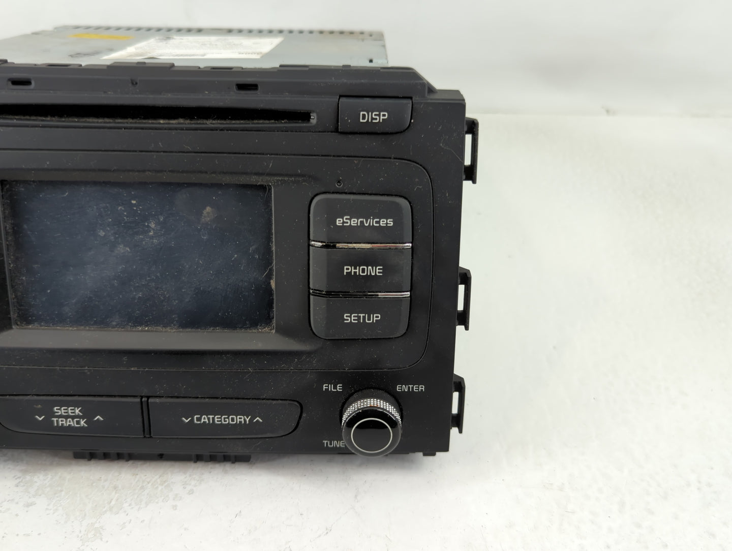 2015-2016 Kia Sedona Radio AM FM Cd Player Receiver Replacement P/N:96160A9000WAC Fits Fits 2015 2016 OEM Used Auto Parts - 