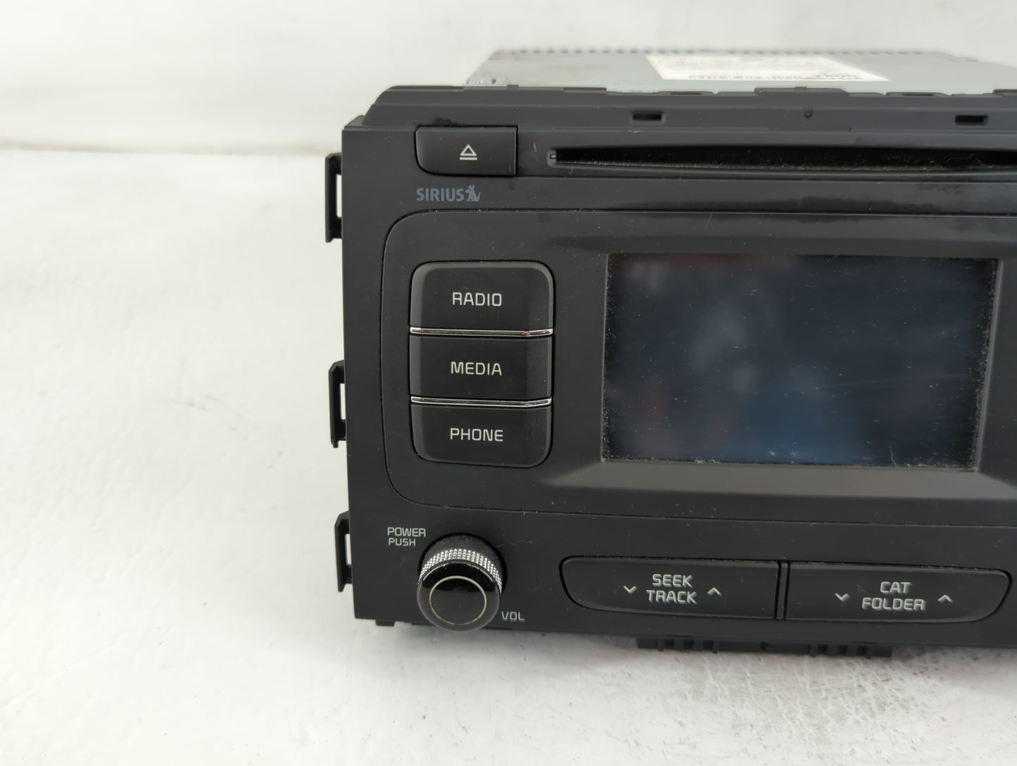 2015-2016 Kia Sedona Radio AM FM Cd Player Receiver Replacement P/N:96180-A9800WAC Fits Fits 2015 2016 OEM Used Auto Parts -