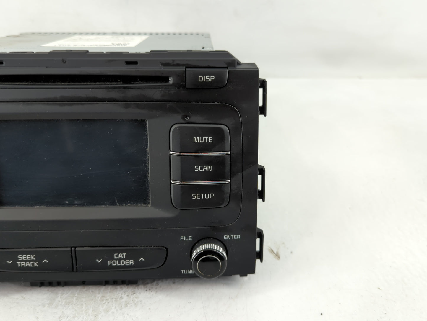 2015-2016 Kia Sedona Radio AM FM Cd Player Receiver Replacement P/N:96180-A9800WAC Fits Fits 2015 2016 OEM Used Auto Parts -