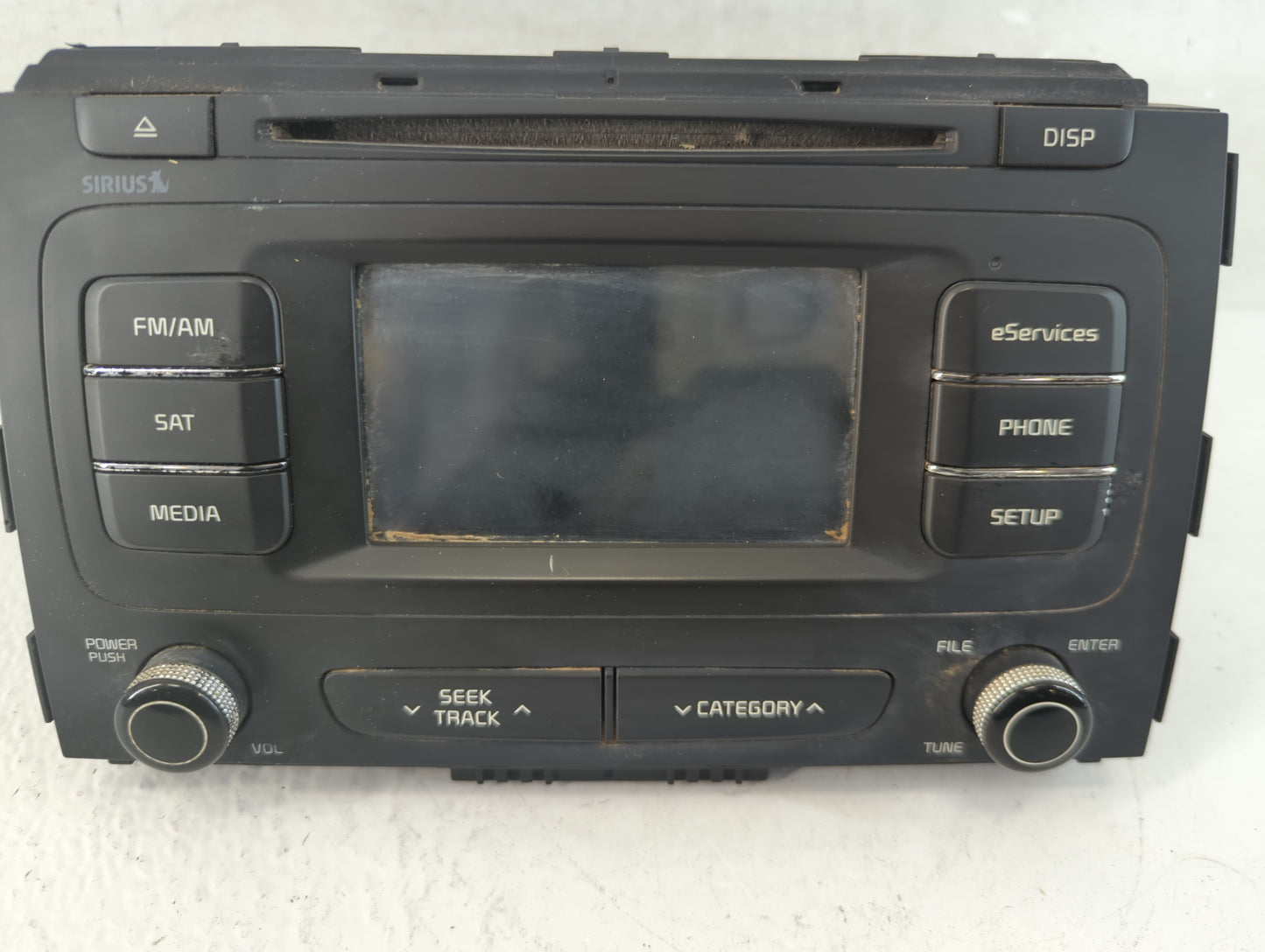 2015-2016 Kia Sedona Radio AM FM Cd Player Receiver Replacement P/N:96160-A9000WAC Fits Fits 2015 2016 OEM Used Auto Parts -