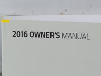 2016 Kia Sedona Owners Manual Book Guide P/N:GA9O-EU54B OEM Used Auto Parts - Oemusedautoparts1.com