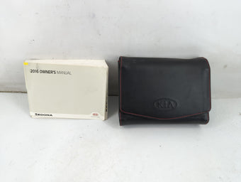 compare product 2016 Kia Sedona Owners Manual Book Guide P/N:GA9O-EU54B OEM Used Auto Parts