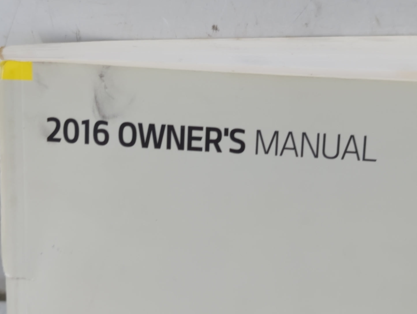 2016 Kia Sedona Owners Manual Book Guide P/N:GA9O-EU54B OEM Used Auto Parts - Oemusedautoparts1.com