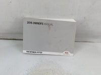 2016 Kia Sorento Owners Manual Book Guide P/N:GXG5-EU58G OEM Used Auto Parts - Oemusedautoparts1.com
