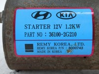 2016-2020 Kia Sorento Car Starter Motor Solenoid OEM P/N:36100-2G210 Fits Fits 2015 2016 2017 2018 2019 2020 OEM Used Auto P