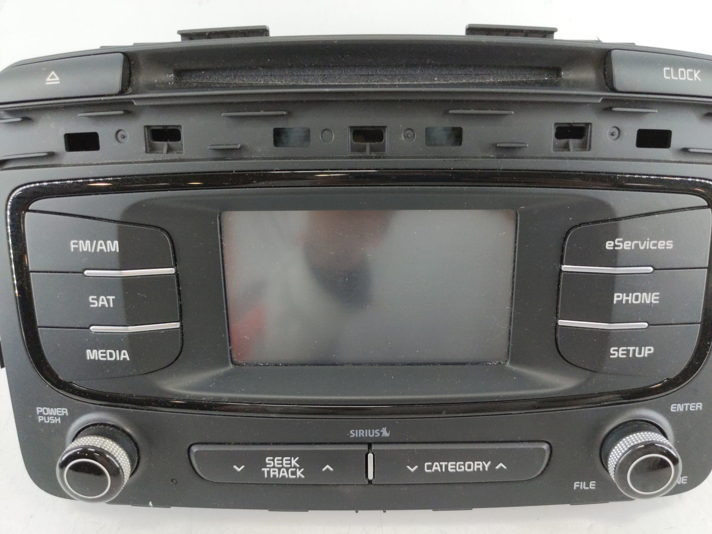 2016-2018 Kia Sorento Radio AM FM Cd Player Receiver Replacement P/N:96160-C6000WK Fits Fits 2016 2017 2018 OEM Used Auto Pa