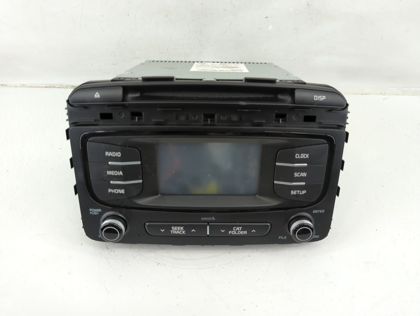 2016-2018 Kia Sorento Radio AM FM Cd Player Receiver Replacement P/N:96180-C6000WK Fits Fits 2016 2017 2018 OEM Used Auto Pa