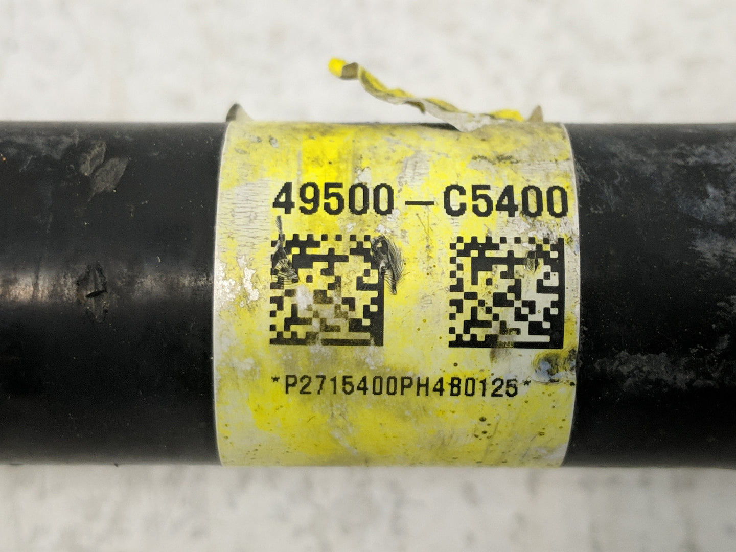2016-2018 Kia Sorento Axle Shaft Front Driver Cv C/v - Oemusedautoparts1.com