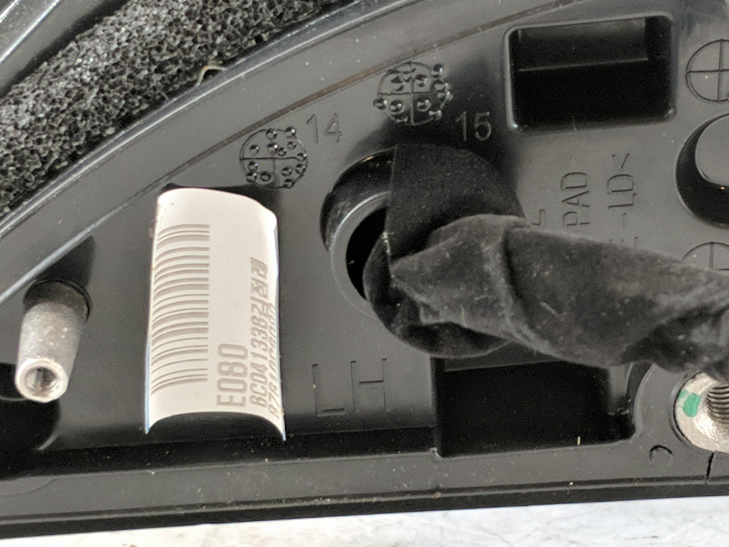 2016-2020 Kia Sorento Side Mirror Replacement Driver Left View Door Mirror Fits Fits 2016 2017 2018 2019 2020 OEM Used Auto 