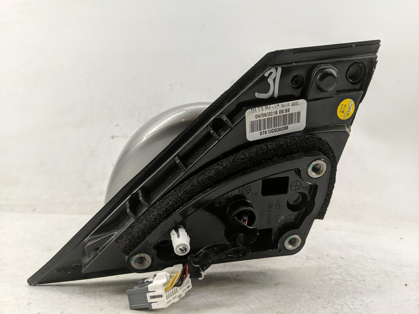 2016-2020 Kia Sorento Side Mirror Replacement Driver Left View Door Mirror Fits Fits 2016 2017 2018 2019 2020 OEM Used Auto 