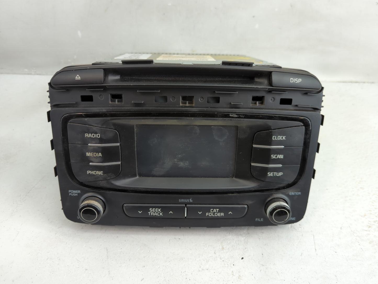 2016 Kia Sorento Radio AM FM Cd Player Receiver Replacement P/N:CQ-FJ25E4UMB Fits OEM Used Auto Parts - Oemusedautoparts1.co