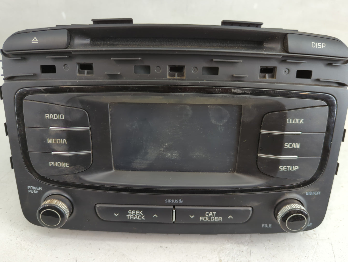 2016 Kia Sorento Radio AM FM Cd Player Receiver Replacement P/N:CQ-FJ25E4UMB Fits OEM Used Auto Parts - Oemusedautoparts1.co