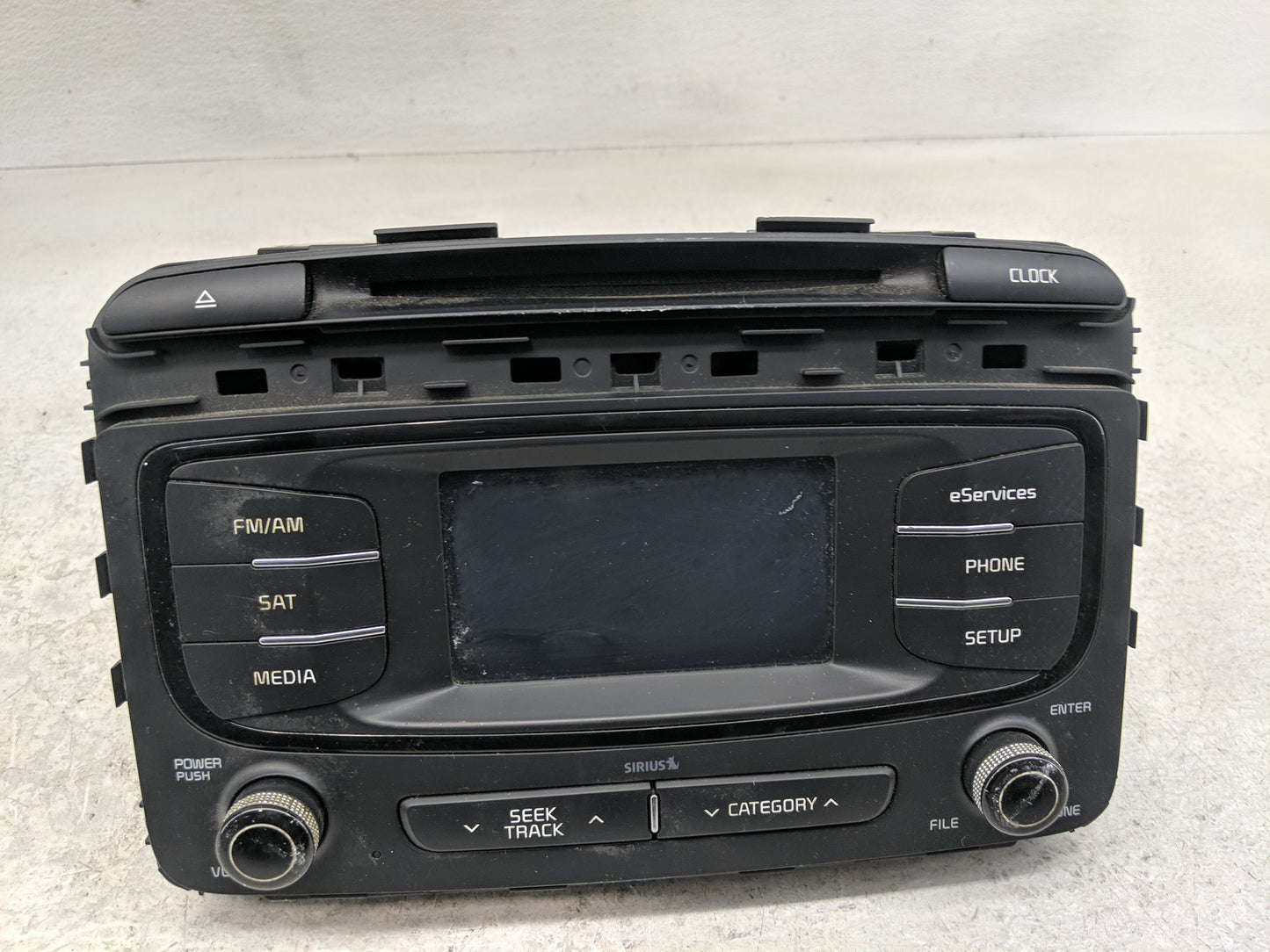 2016 Kia Sorento Radio AM FM Cd Player Receiver Replacement P/N:96160-C6000WK Fits OEM Used Auto Parts - Oemusedautoparts1.c