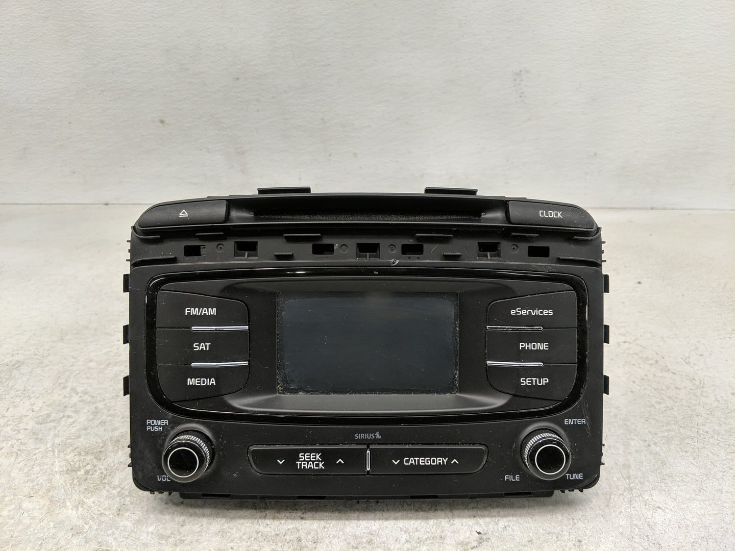 2016-2018 Kia Sorento Radio AM FM Cd Player Receiver Replacement P/N:96160C6000WK Fits Fits 2016 2017 2018 OEM Used Auto Par
