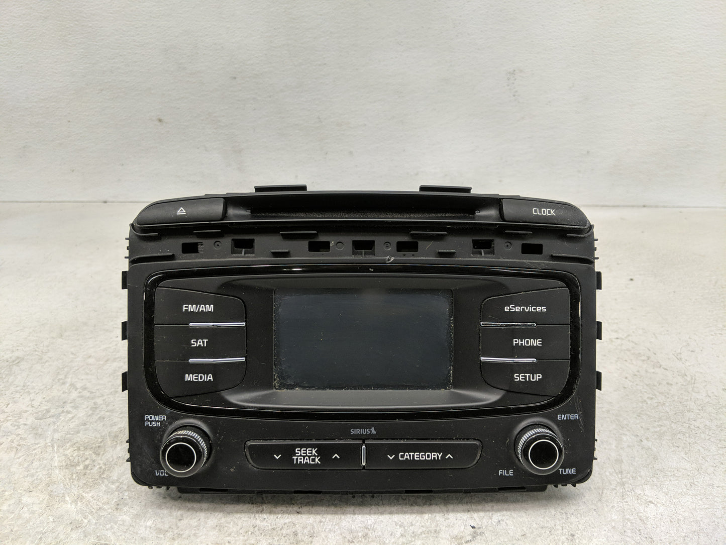 2016-2018 Kia Sorento Radio AM FM Cd Player Receiver Replacement P/N:96160C6000WK Fits Fits 2016 2017 2018 OEM Used Auto Par