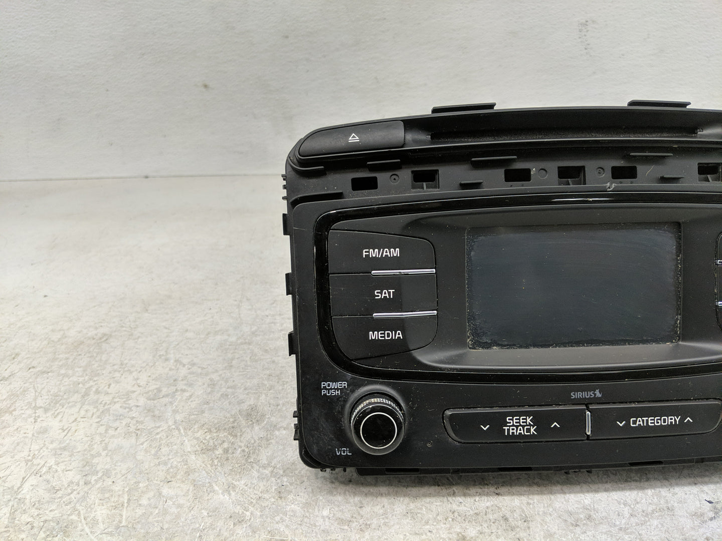 2016-2018 Kia Sorento Radio AM FM Cd Player Receiver Replacement P/N:96160C6000WK Fits Fits 2016 2017 2018 OEM Used Auto Par