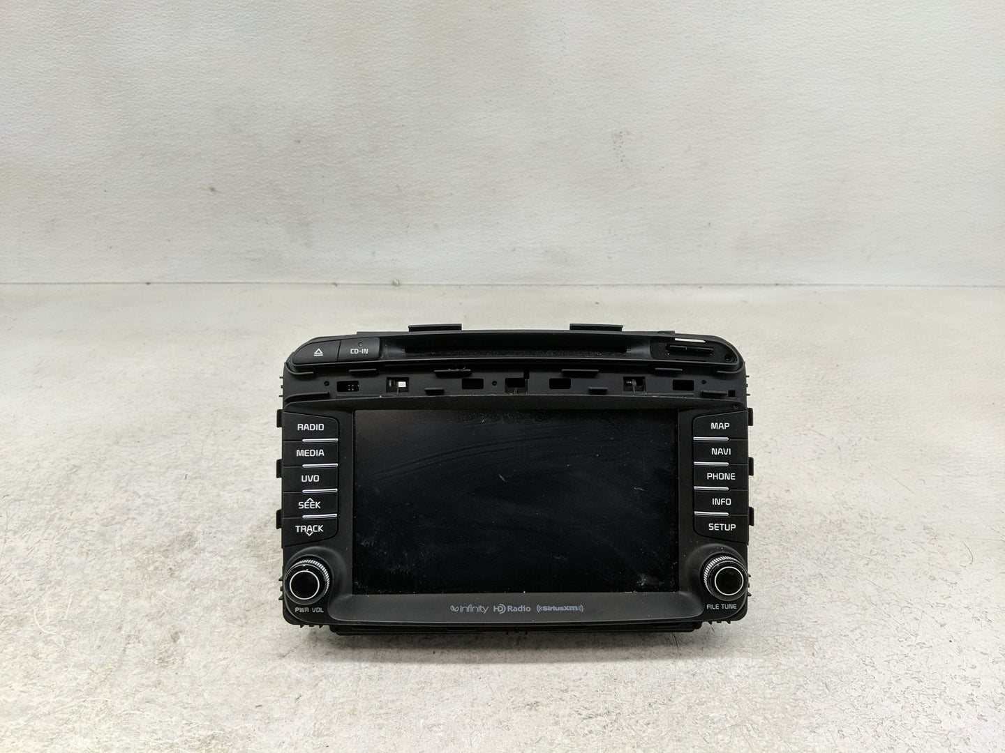 2016-2018 Kia Sorento Radio AM FM Cd Player Receiver Replacement P/N:1K0 035 180 AE Fits Fits 2016 2017 2018 OEM Used Auto P