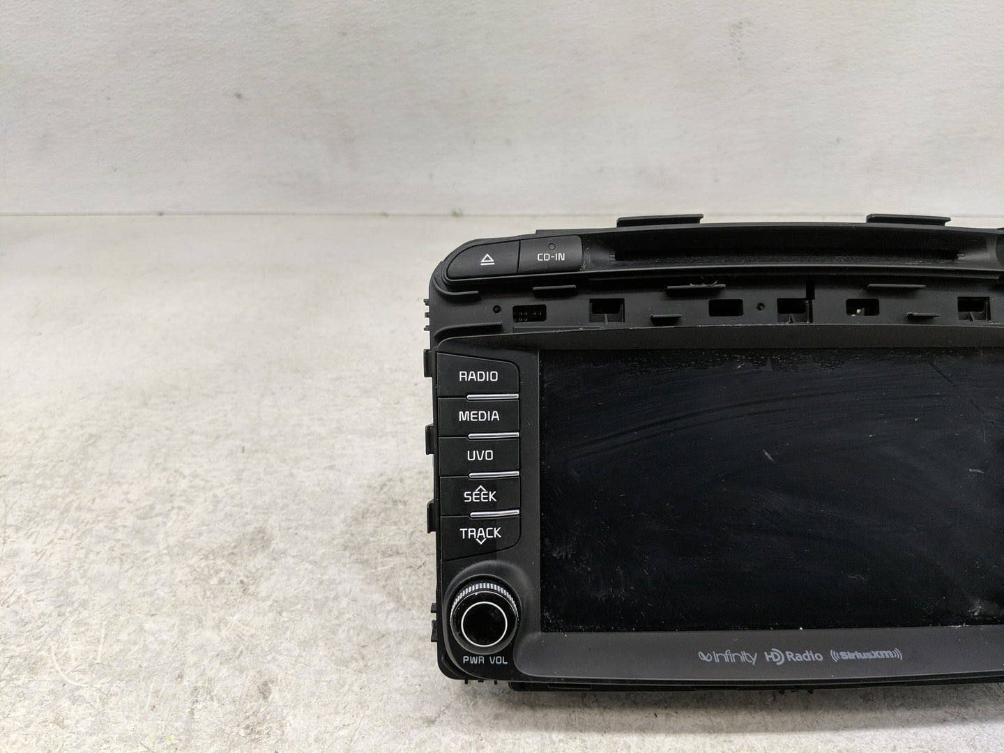 2016-2018 Kia Sorento Radio AM FM Cd Player Receiver Replacement P/N:1K0 035 180 AE Fits Fits 2016 2017 2018 OEM Used Auto P
