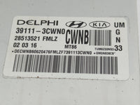 2016-2018 Kia Sorento PCM Engine Control Computer ECU ECM PCU OEM P/N:28513521 39111-3CWN0 Fits Fits 2016 2017 2018 OEM Used