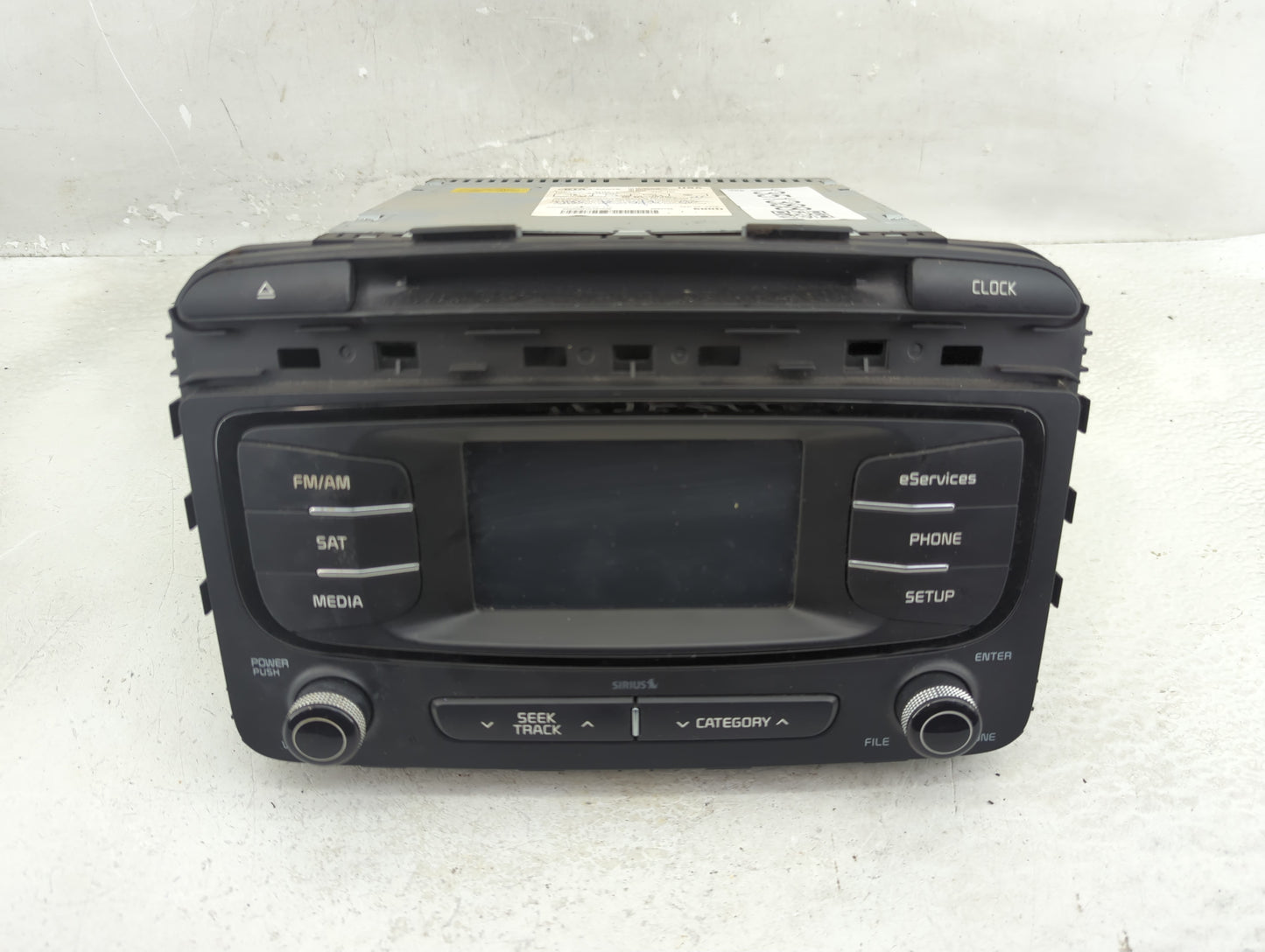 2016 Kia Sorento Radio AM FM Cd Player Receiver Replacement P/N:96160-C6000WK Fits OEM Used Auto Parts - Oemusedautoparts1.c